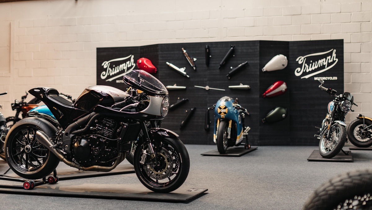 Triumph на фестивале Bike Shed